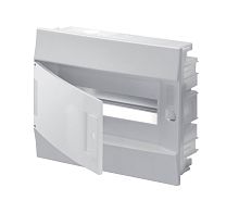 Распределительный шкаф Mistral41 18 мод., IP41, встраиваемый, термопласт, белая дверь |  код. 1SLM004100A1104 |  ABB